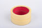 Cinta adhesiva automotriz amarilla del papel de crespón, diversos tipos de cinta adhesiva