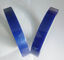 Lado adhesivo de la cinta del silicón del ANIMAL DOMÉSTICO del grado de la economía solo, cinta adhesiva azul para enmascarar del espray