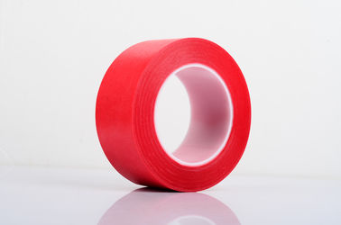 Película del ANIMAL DOMÉSTICO con capa lateral roja de la cinta adhesiva del papel de crespón la sola
