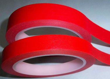 Tipo rollo enorme adhesivo de Reistant del calor de la cinta adhesiva del papel de crespón del silicón
