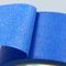 Cinta adhesiva azul del papel de crespón del alto rendimiento para la pared y el piso húmedos