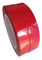75um materia prima roja de la cinta que empalma de película del grueso los 55M para la impresión de la etiqueta