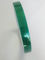 Cinta verde oscuro 85um del poliéster ISO9001 con el pegamento del silicón para cubrir